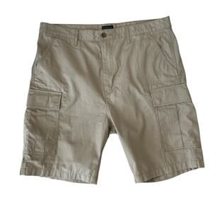 Levi's Khaki Men's Cargo Shorts - Size 38